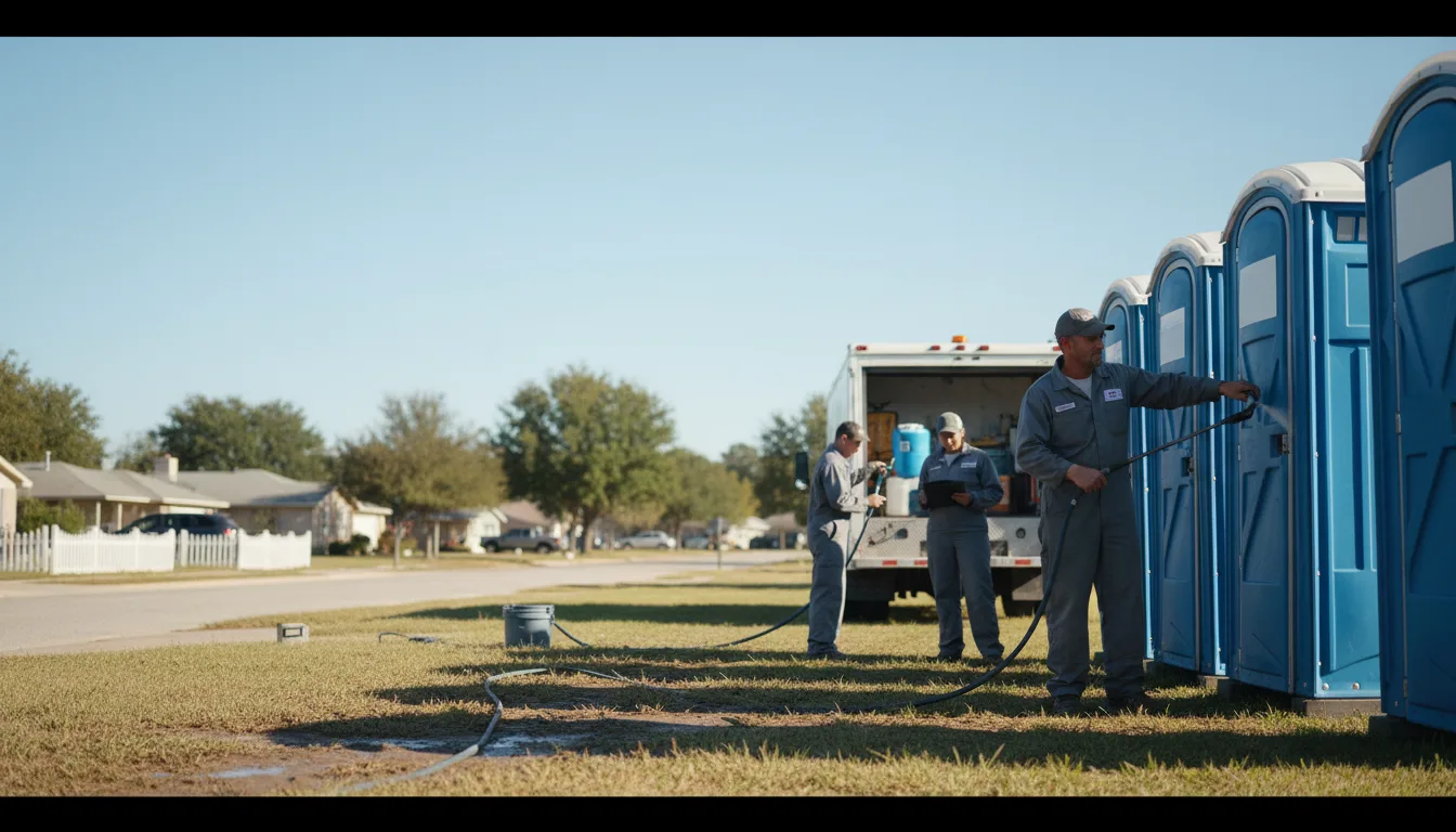Long-Term Portable Toilet Rental in Ridgely, MD near me